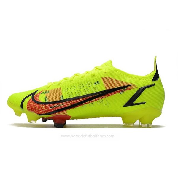 Nike Mercurial Vapor XIV Elite FG Amarillo Rojo Negro